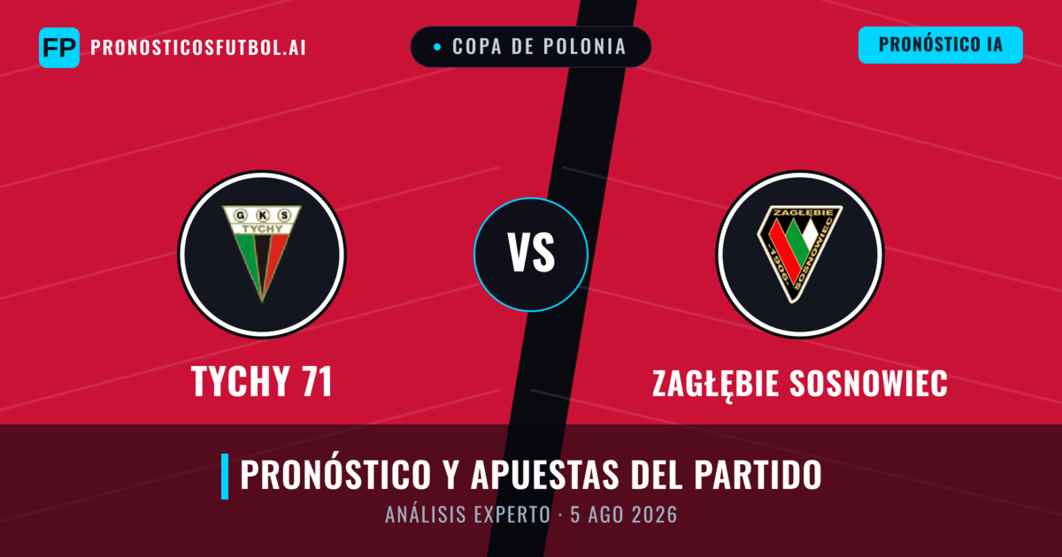 Tychy 71 vs Zagłębie Sosnowiec — pronóstico y previa del partido