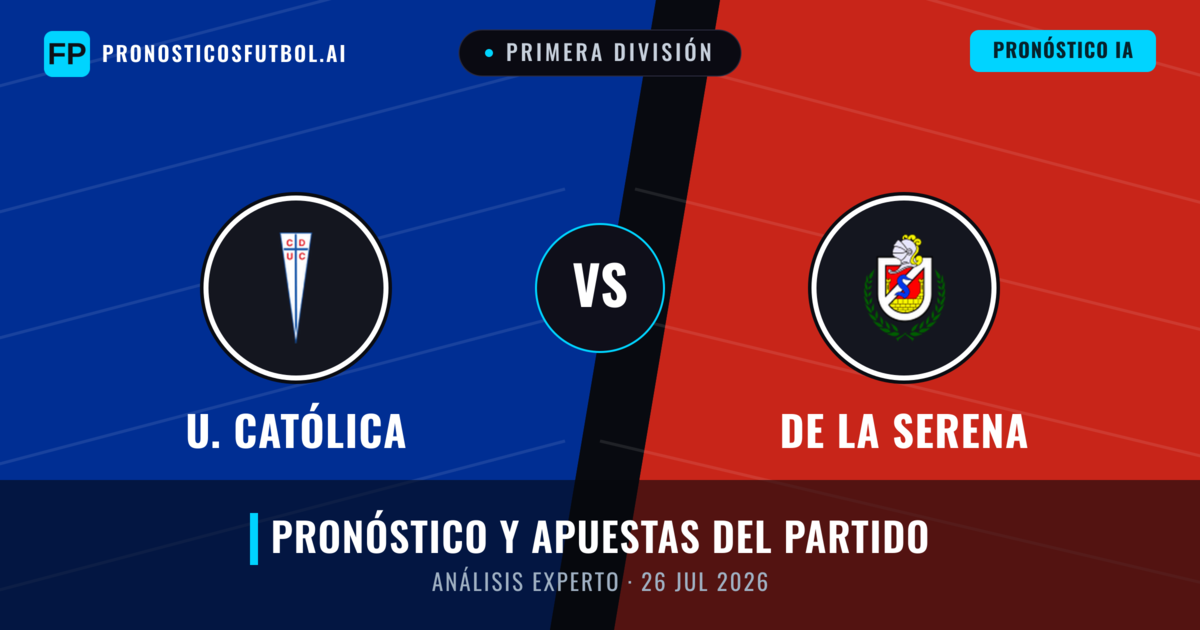 U. Católica vs De La Serena — pronóstico y previa del partido