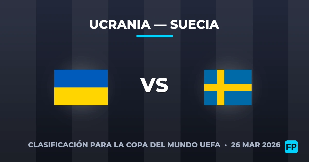 Ucrania vs Suecia — pronóstico y previa del partido