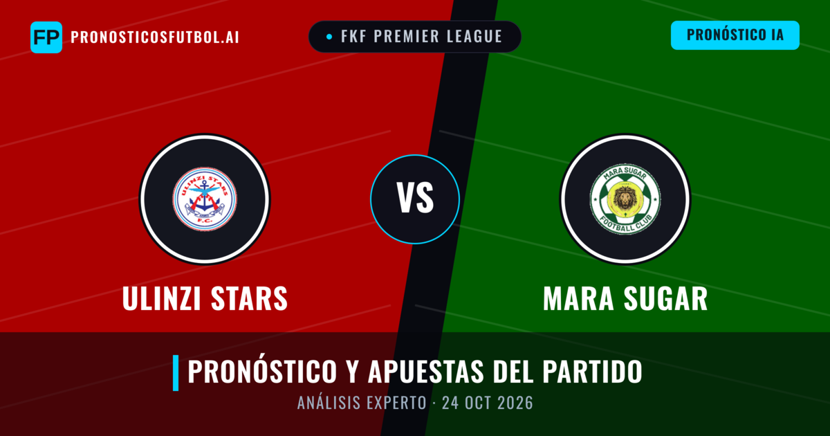 Ulinzi Stars vs Mara Sugar — pronóstico y previa del partido