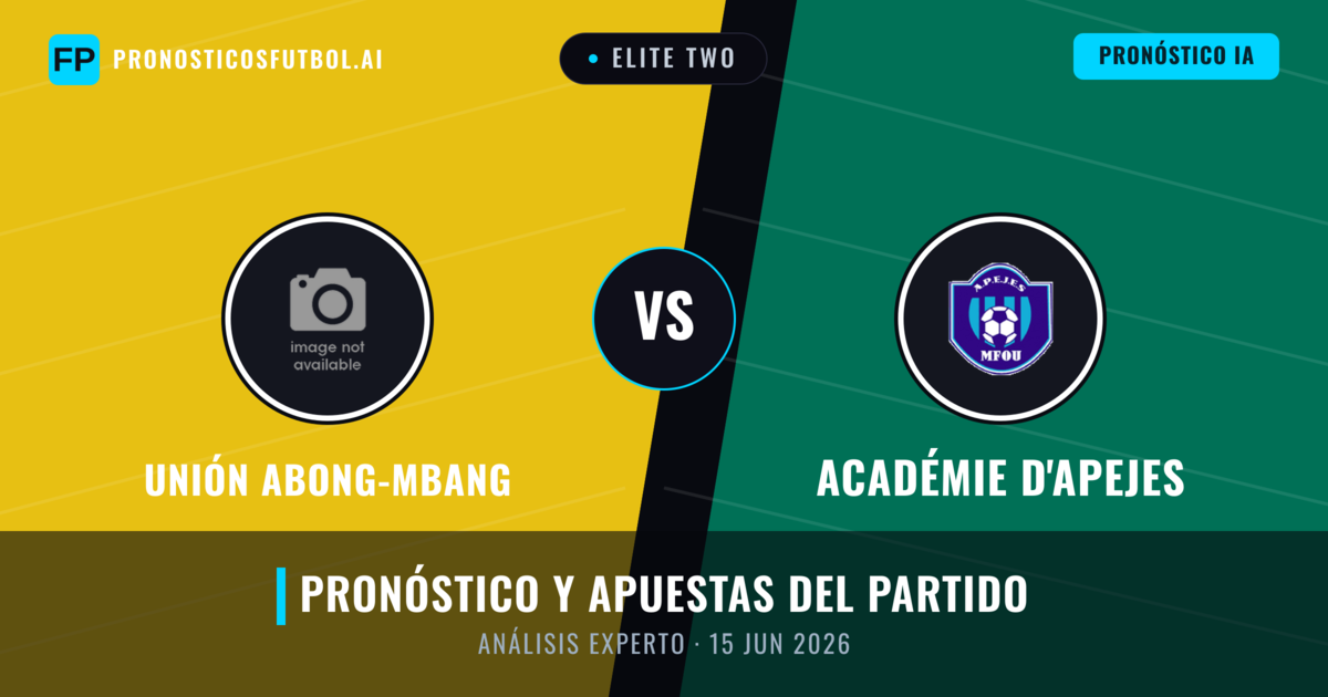 Unión Abong-Mbang vs Académie d'APEJES — pronóstico y previa del partido