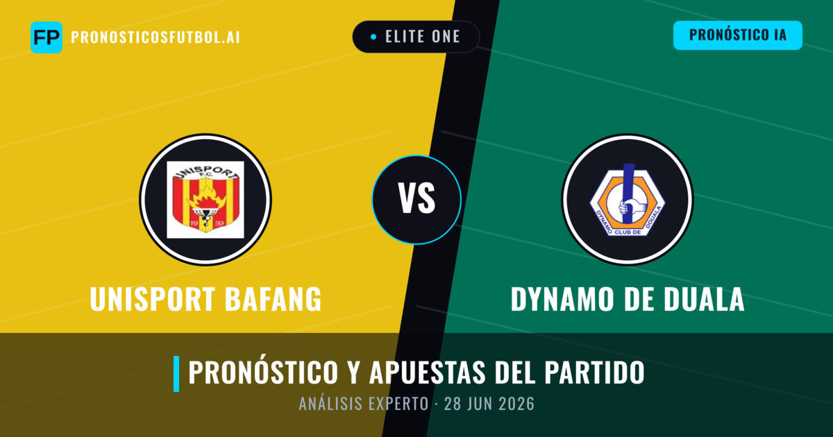 Unisport Bafang vs Dynamo de Duala — pronóstico y previa del partido