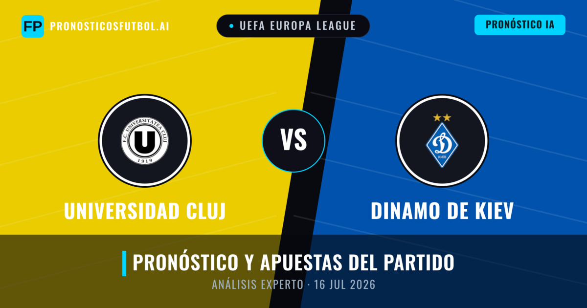 Universidad Cluj vs Dinamo de Kiev — pronóstico y previa del partido