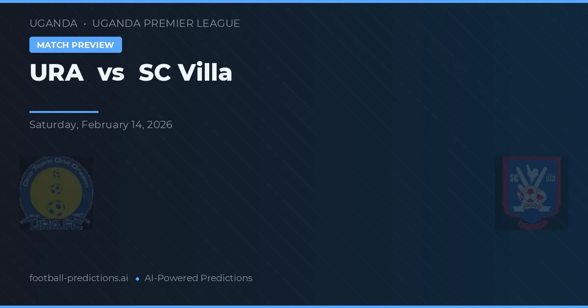 URA vs SC Villa — pronóstico y previa del partido