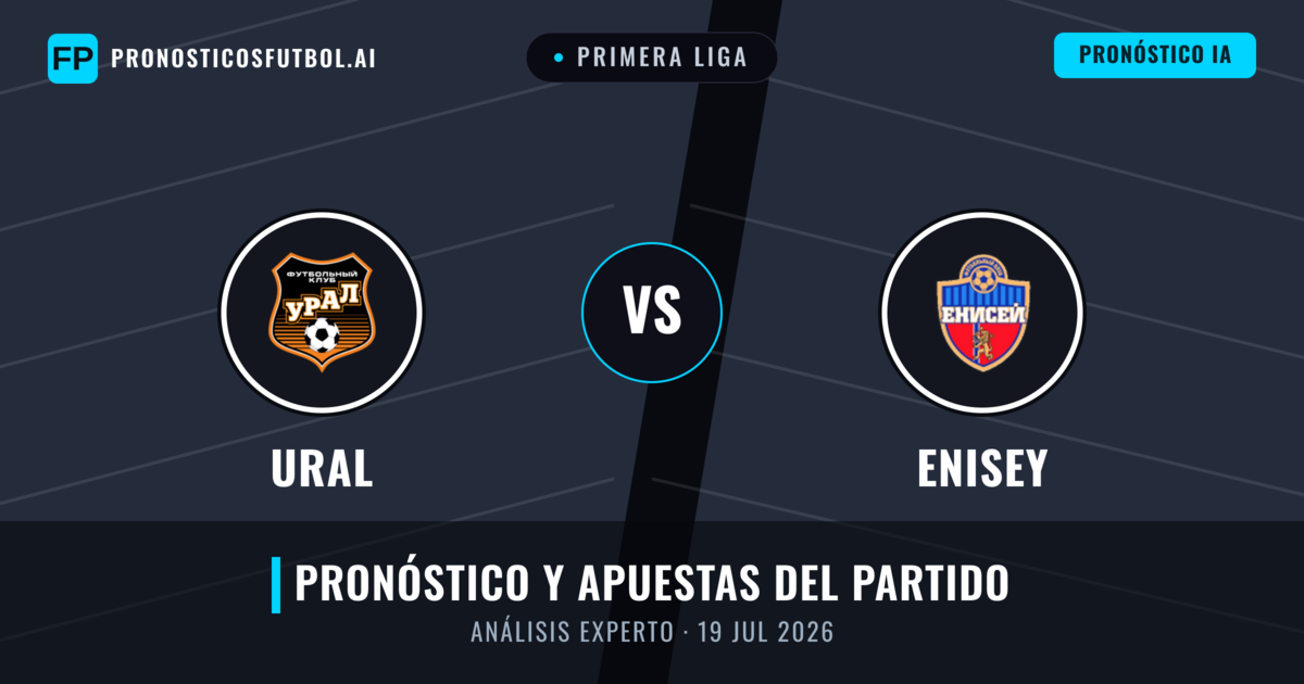 Ural vs Enisey — pronóstico y previa del partido