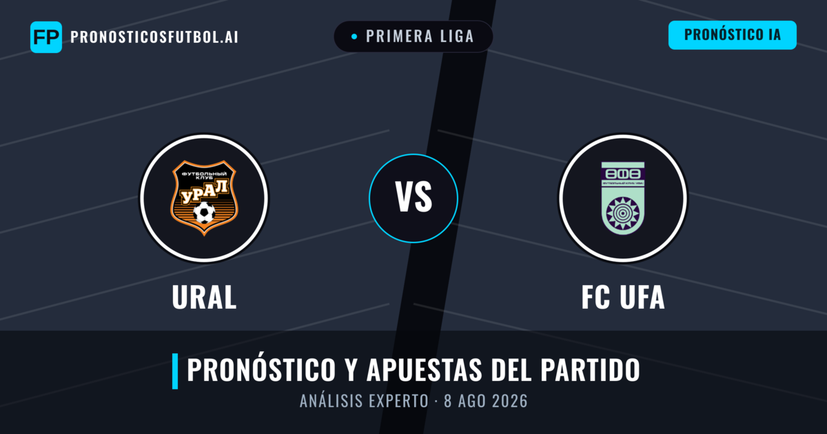 Ural vs FC UFA — pronóstico y previa del partido