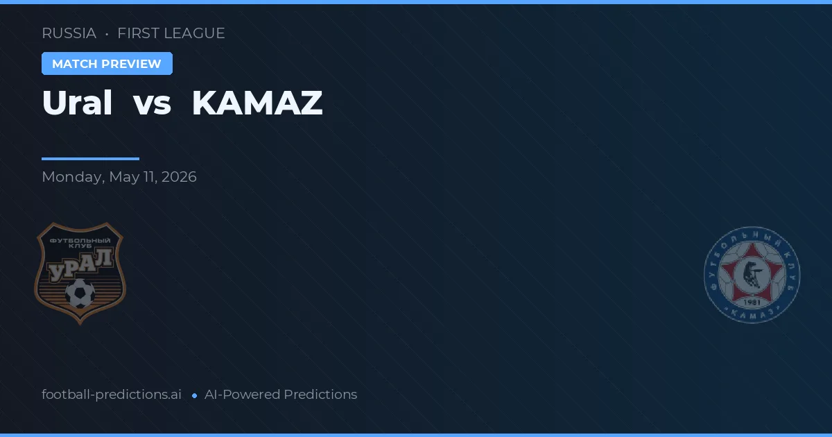 Ural vs KAMAZ — pronóstico y previa del partido