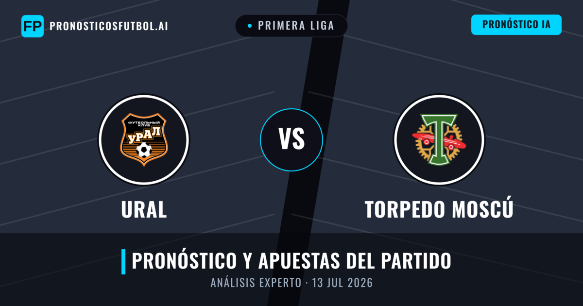 Ural vs Torpedo Moscú — pronóstico y previa del partido