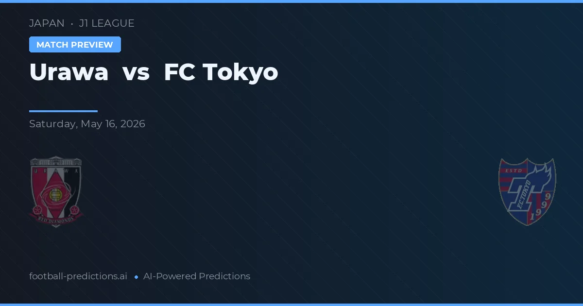 Urawa vs FC Tokio — pronóstico y previa del partido
