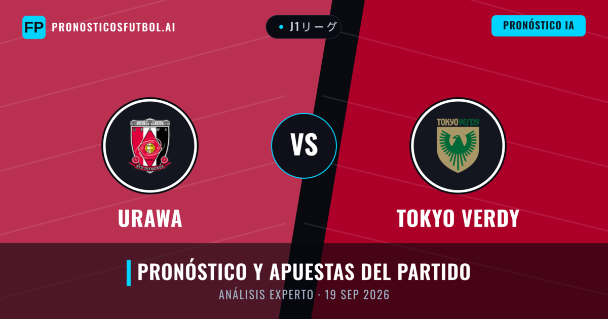 Urawa vs Tokyo Verdy — pronóstico y previa del partido