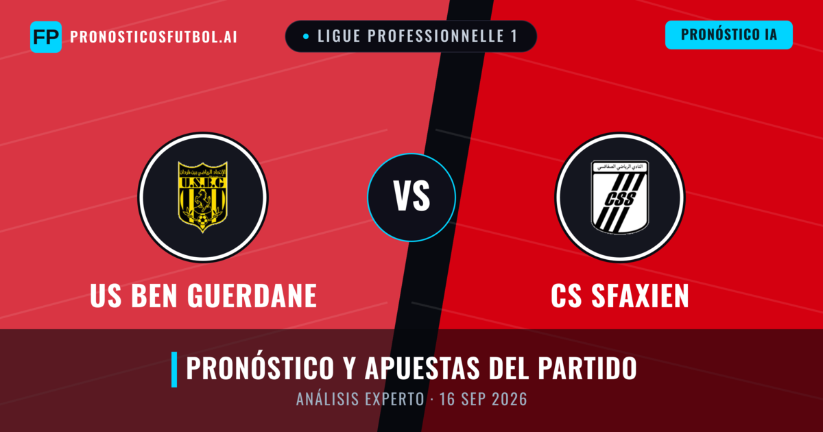 US Ben Guerdane vs CS Sfaxien — pronóstico y previa del partido