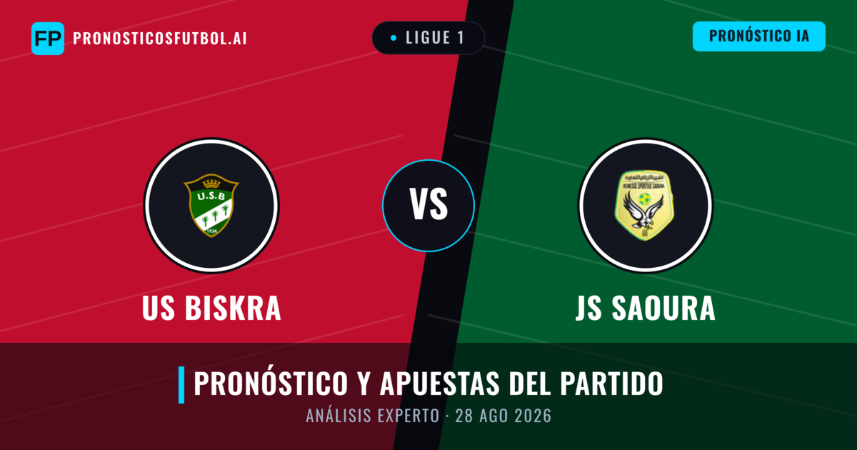 US Biskra vs JS Saoura — pronóstico y previa del partido