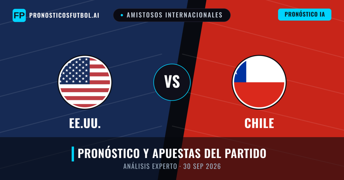EE.UU. vs Chile — pronóstico y previa del partido