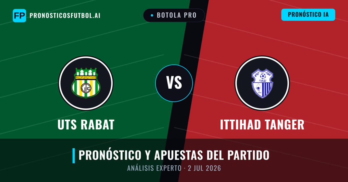 UTS Rabat vs Ittihad Tanger — pronóstico y previa del partido