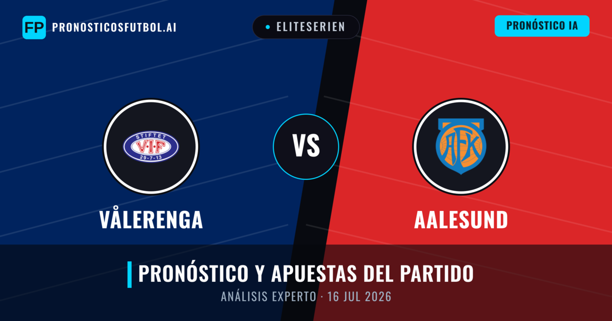 Vålerenga vs Aalesund — pronóstico y previa del partido