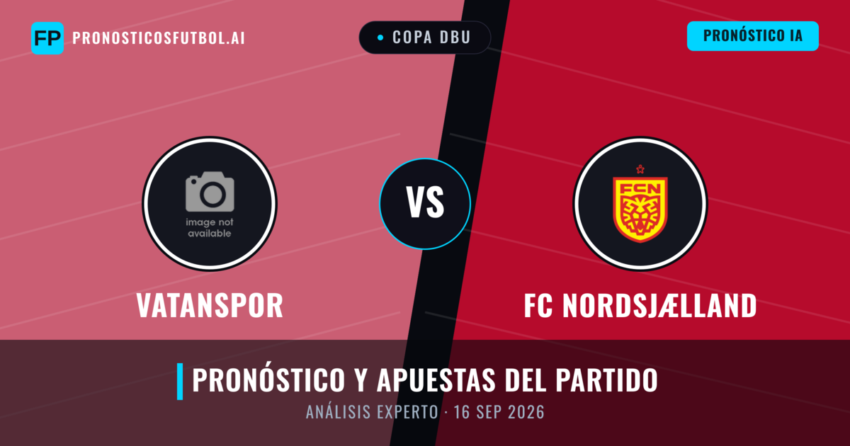 Vatanspor vs FC Nordsjælland — pronóstico y previa del partido