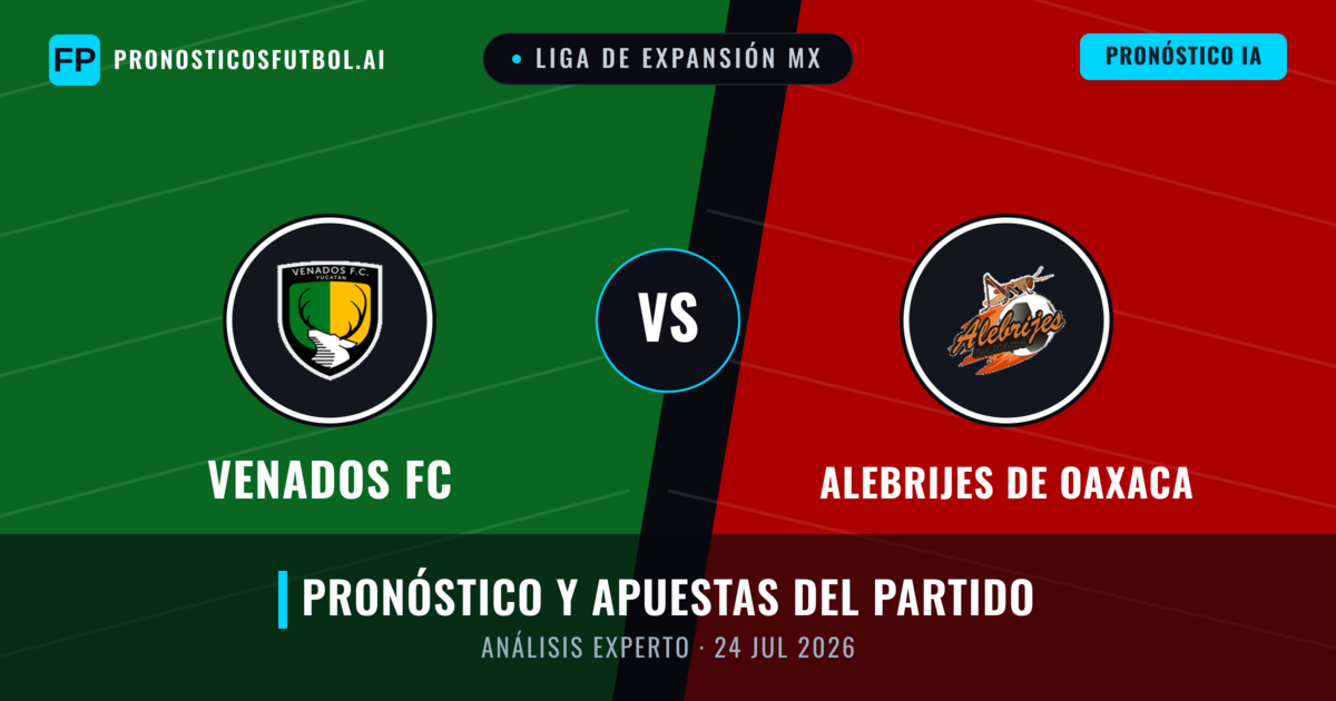 Venados FC vs Alebrijes de Oaxaca — pronóstico y previa del partido