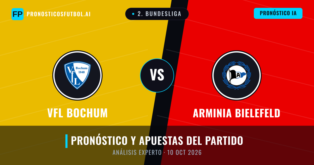 VfL Bochum vs Arminia Bielefeld — pronóstico y previa del partido