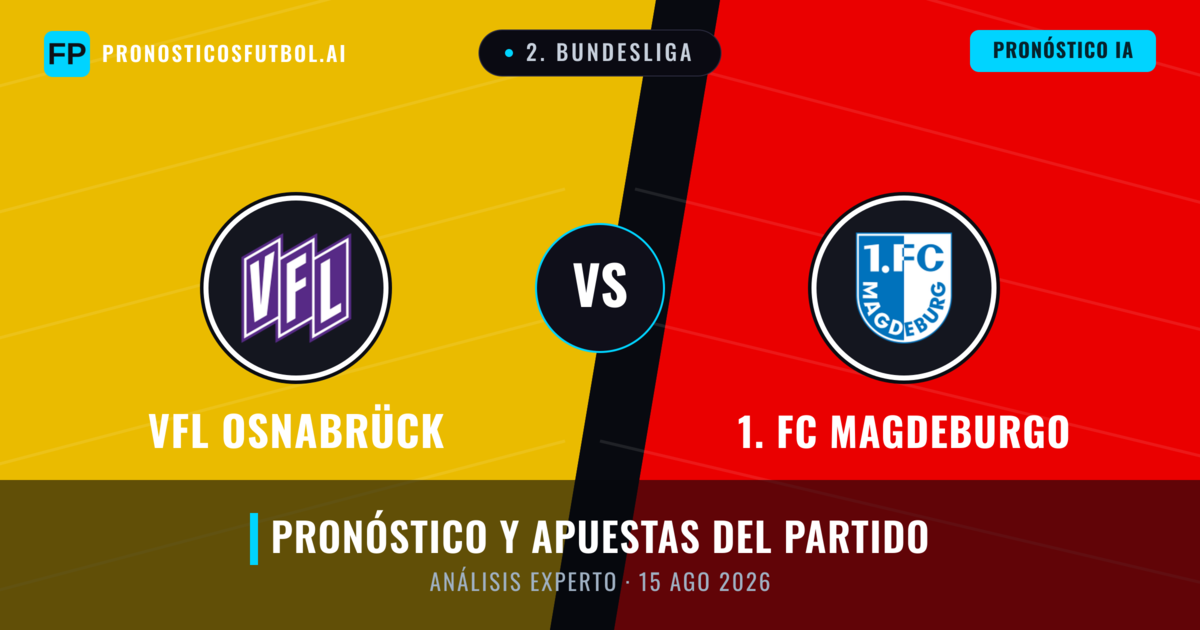 VfL Osnabrück vs 1. FC Magdeburgo — pronóstico y previa del partido