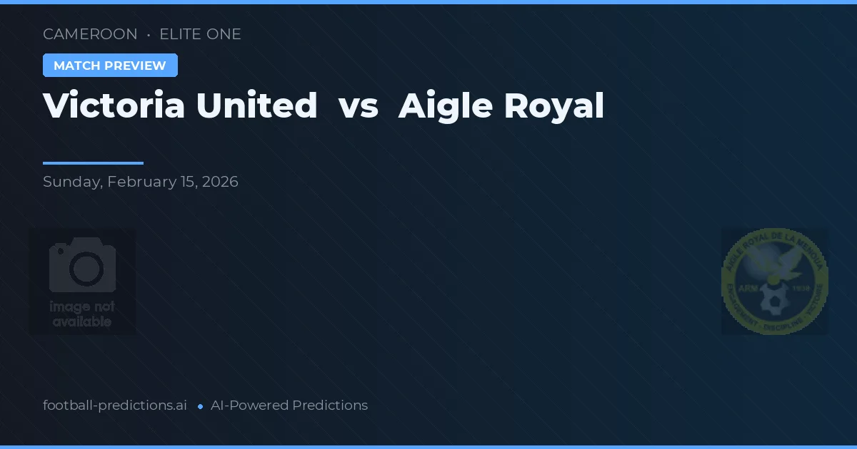 Victoria United vs Aigle Royal — pronóstico y previa del partido
