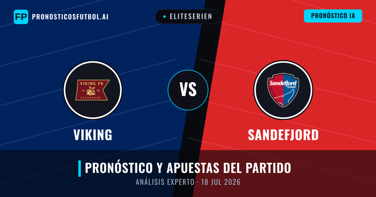 Viking vs Sandefjord — pronóstico y previa del partido