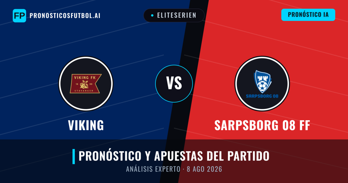 Viking vs Sarpsborg 08 FF — pronóstico y previa del partido