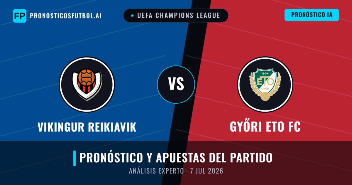 Vikingur Reikiavik vs Győri ETO FC — pronóstico y previa del partido