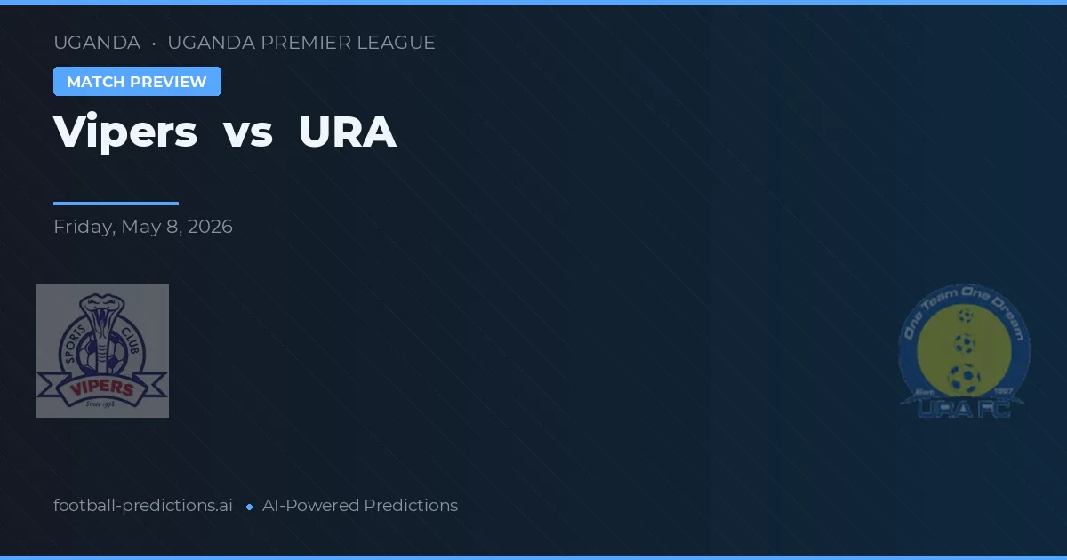 Vipers vs URA — pronóstico y previa del partido