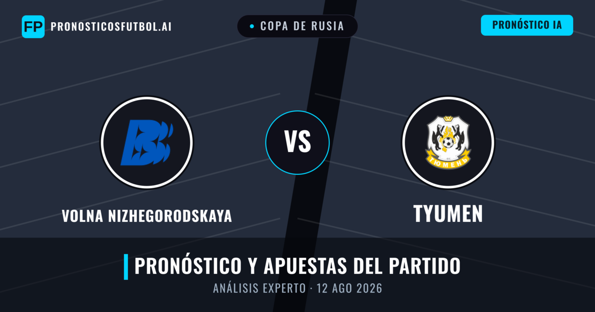Volna Nizhegorodskaya vs Tyumen — pronóstico y previa del partido
