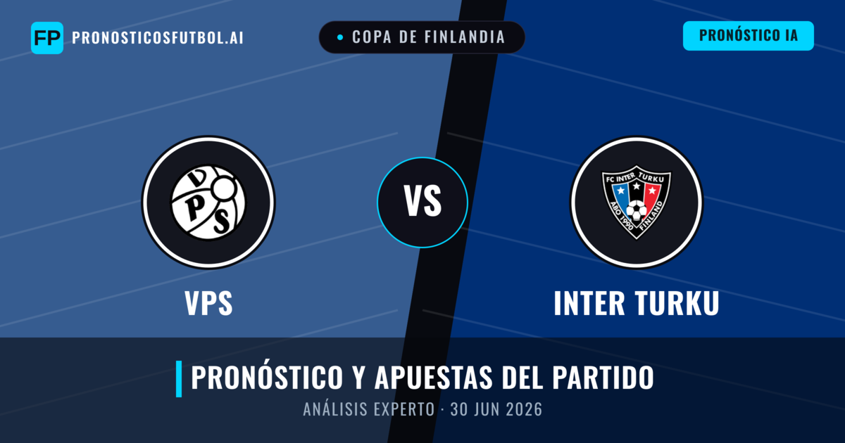 VPS vs Inter Turku — pronóstico y previa del partido