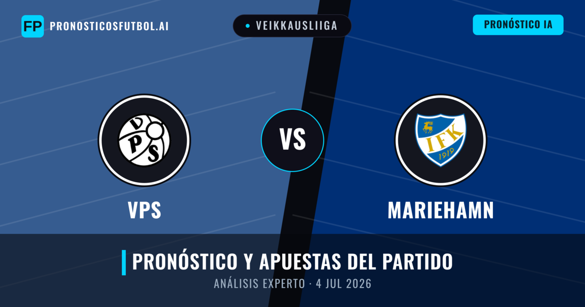 VPS vs Mariehamn — pronóstico y previa del partido