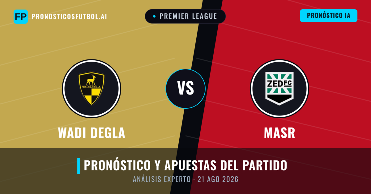 Wadi Degla vs Masr — pronóstico y previa del partido