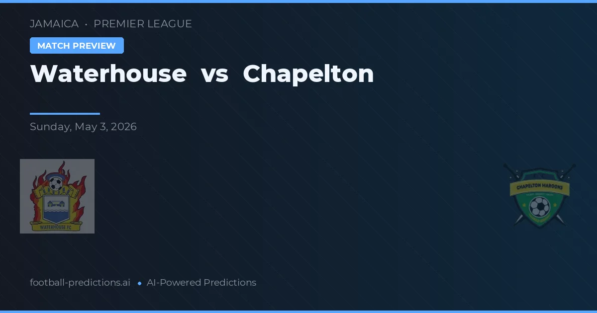 Waterhouse vs Chapelton — pronóstico y previa del partido