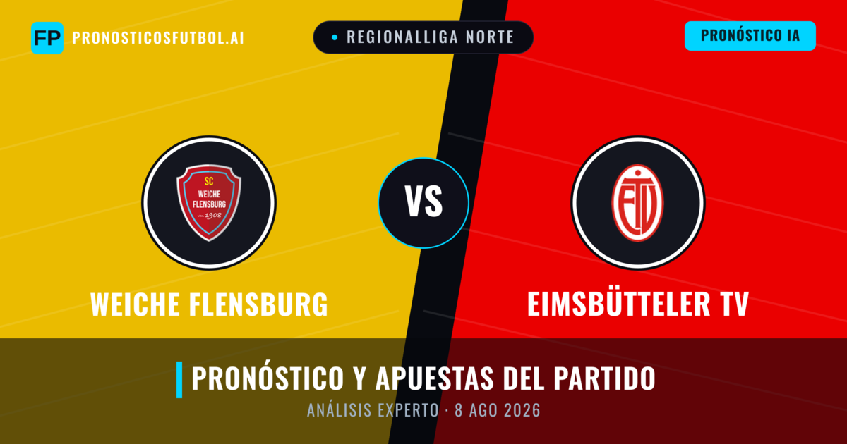 Weiche Flensburg vs Eimsbütteler TV — pronóstico y previa del partido