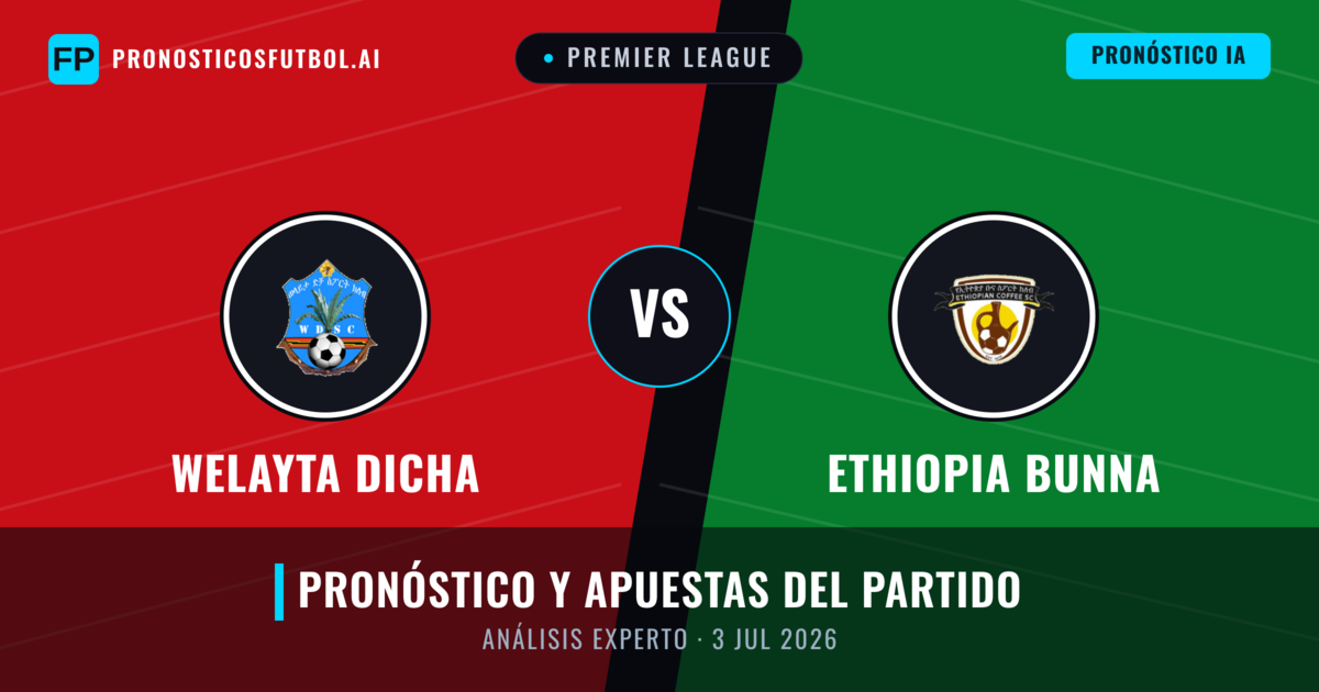 Welayta Dicha vs Ethiopia Bunna — pronóstico y previa del partido