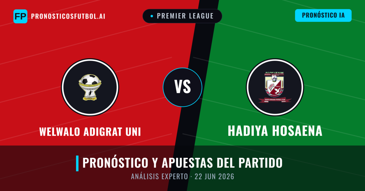 Welwalo Adigrat Uni vs Hadiya Hosaena — pronóstico y previa del partido