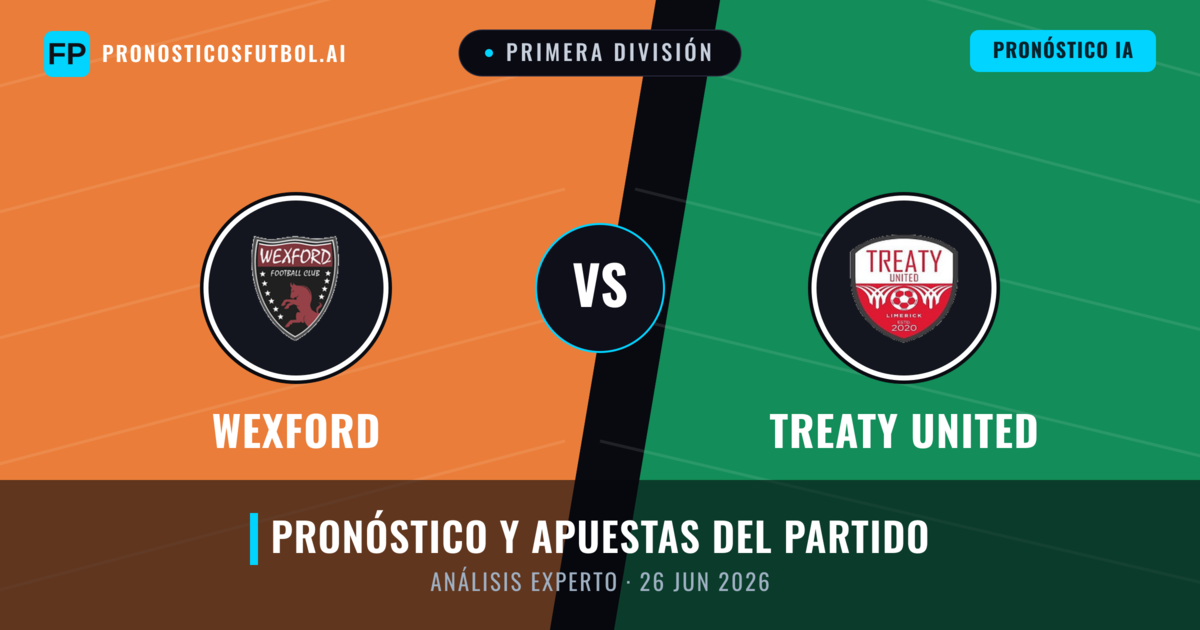 Wexford vs Treaty United — pronóstico y previa del partido