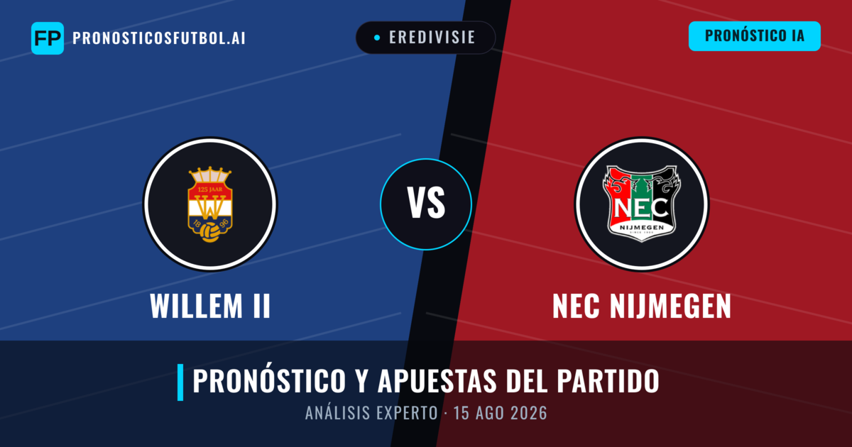 Willem II vs NEC Nijmegen — pronóstico y previa del partido