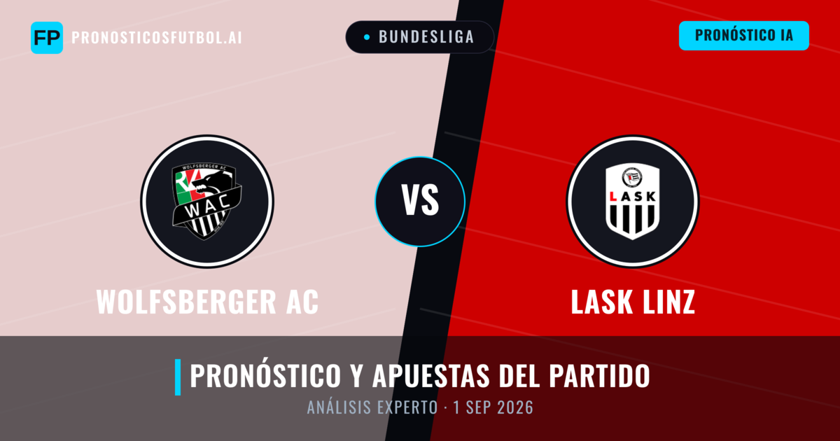 Wolfsberger AC vs LASK Linz — pronóstico y previa del partido