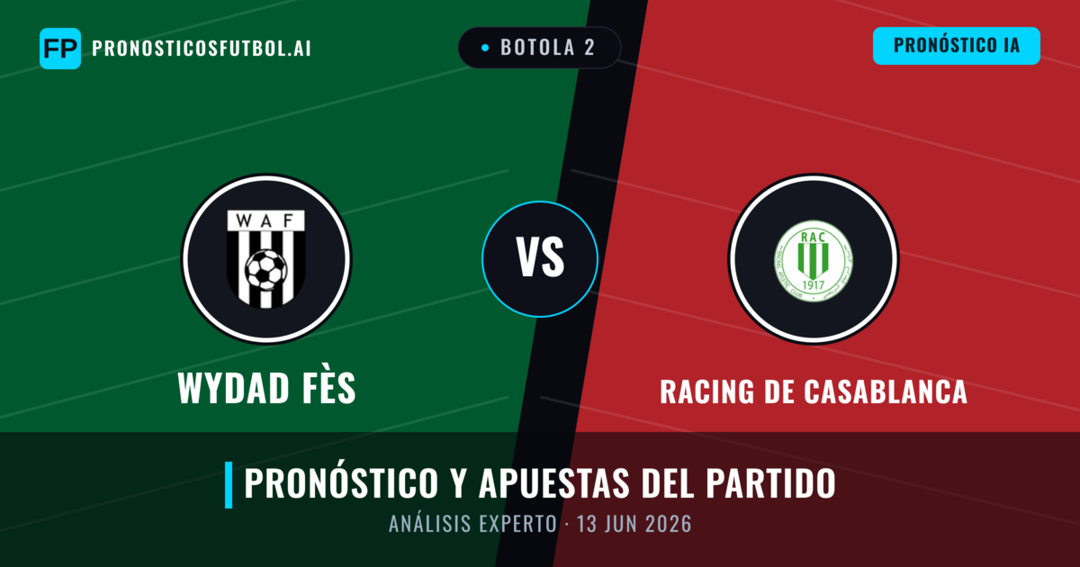 Wydad Fès vs Racing de Casablanca — pronóstico y previa del partido