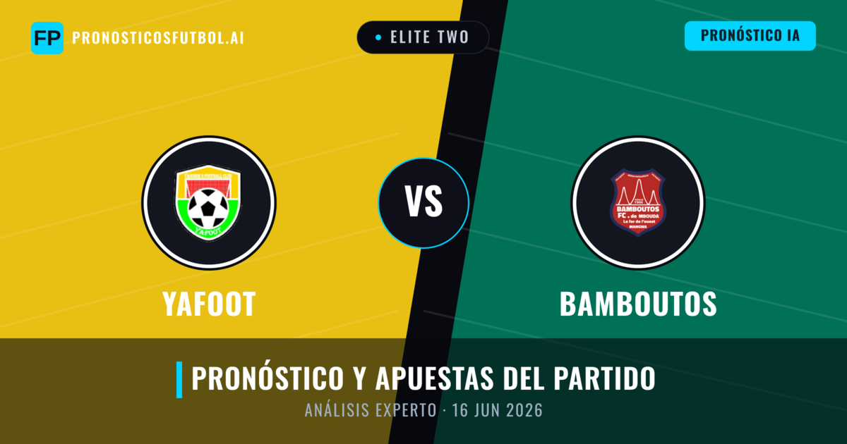 Yafoot vs Bamboutos — pronóstico y previa del partido