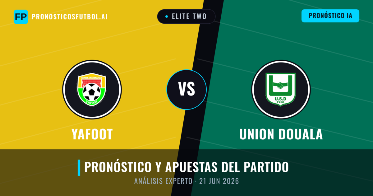 Yafoot vs Union Douala — pronóstico y previa del partido