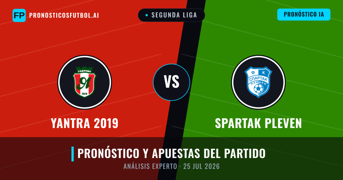 Yantra 2019 vs Spartak Pleven — pronóstico y previa del partido