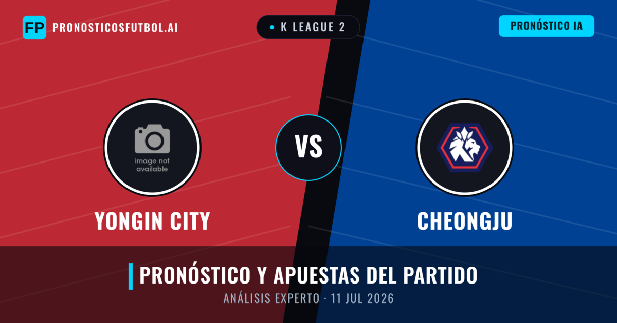Yongin City vs Cheongju — pronóstico y previa del partido