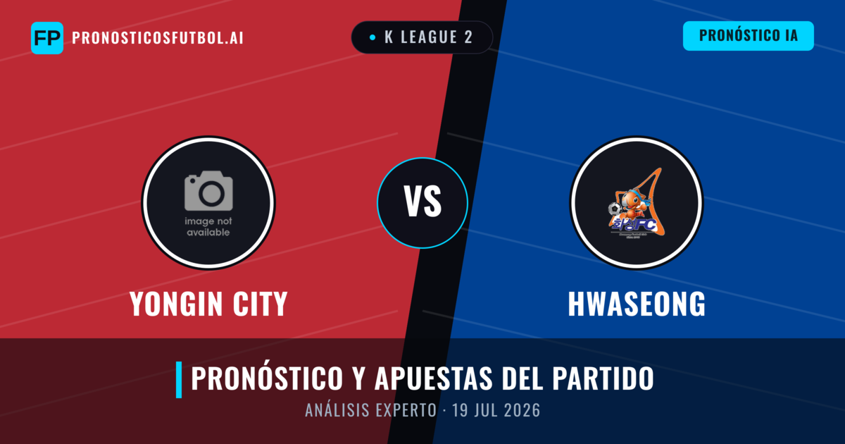 Yongin City vs Hwaseong — pronóstico y previa del partido