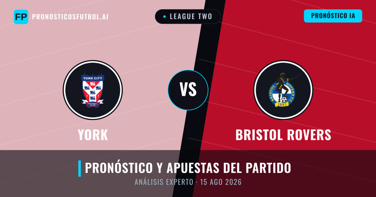 York vs Bristol Rovers — pronóstico y previa del partido