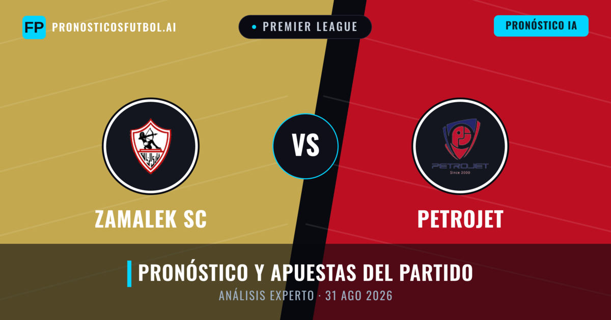 Zamalek SC vs Petrojet — pronóstico y previa del partido