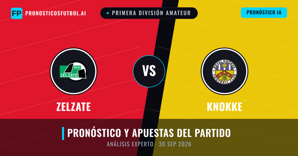 Zelzate vs Knokke — pronóstico y previa del partido
