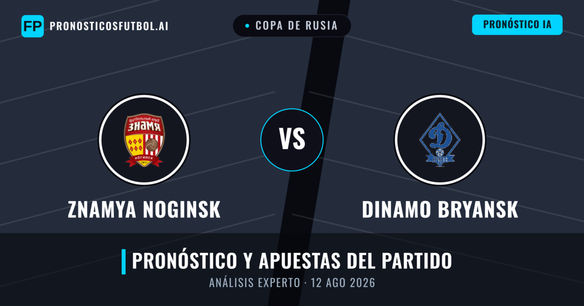 Znamya Noginsk vs Dinamo Bryansk — pronóstico y previa del partido