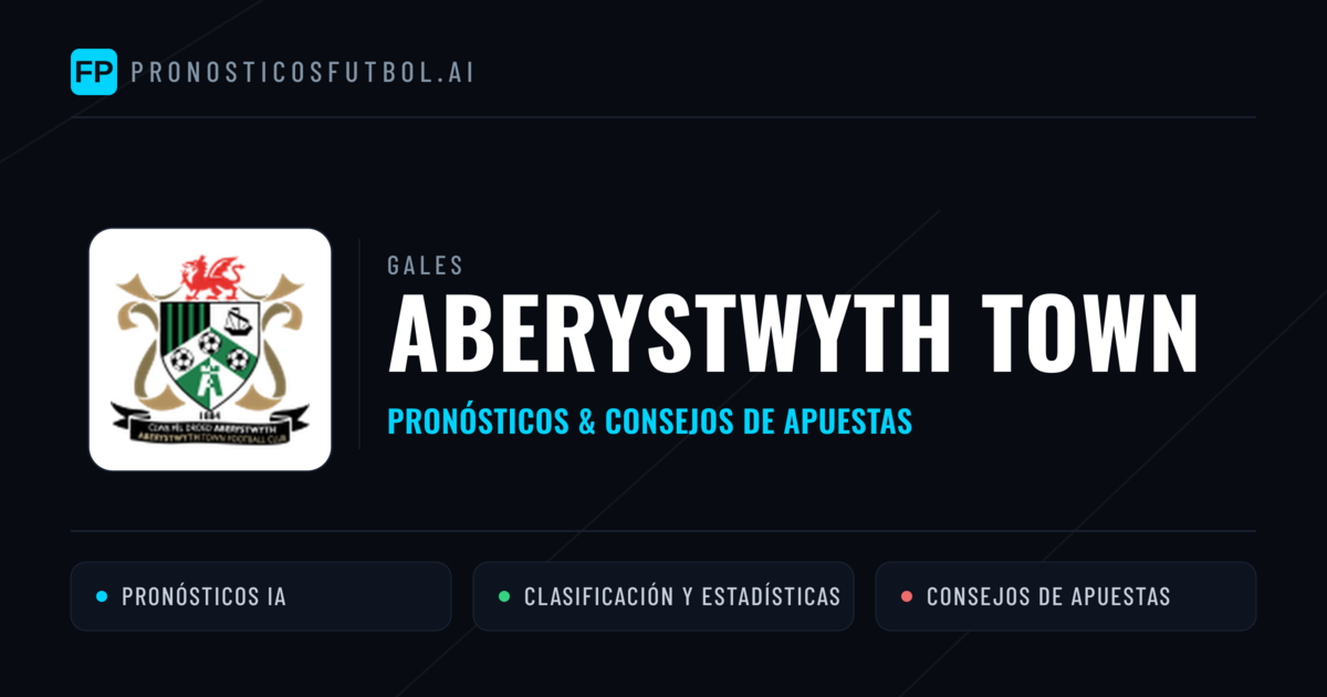 Aberystwyth Town Pronósticos y estadísticas
